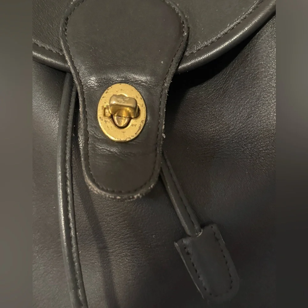 Coach Leather Backpack - Picture 2 of 12